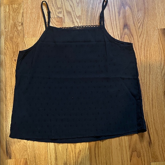 Shein Emery Rose Black Square Neck Camisole - Picture 2 of 4